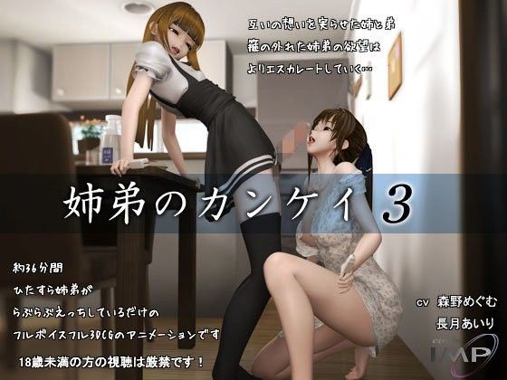 【3DCG】姉弟のカンケイ3｜