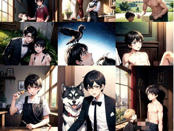 【イラスト・CG集】男根相思相愛｜