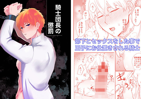 【羞恥】騎士団長の懲罰｜