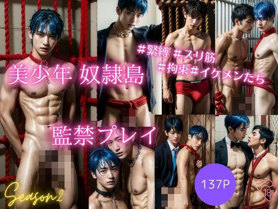 【拘束】美少年 奴●島 監禁プレイを楽しむイケメンたち〜Season2｜