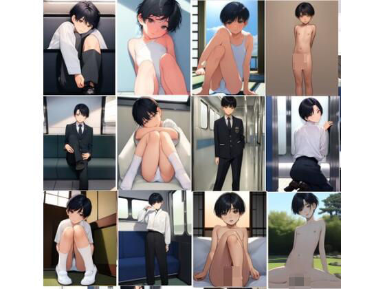 【BL（ボーイズラブ）】男子 パジャマ、電車、ベッド、制服｜