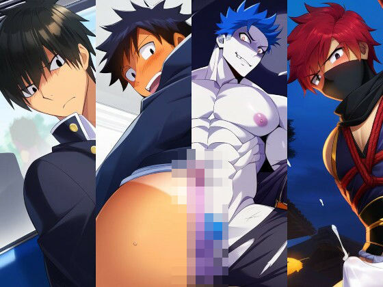 【制服】叡智男子の人工知能研究所CG第19集｜