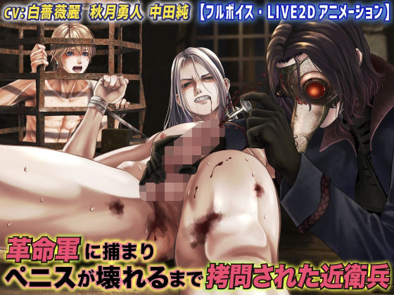 【拷問】革命軍に捕まりペニスが壊れるまで拷問された近衛兵【フルボイス・LIVE2Dアニメーション】｜
