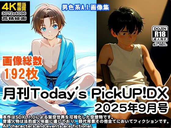 【BL（ボーイズラブ）】月刊Today’sPickUP！DX-2025年9月号｜