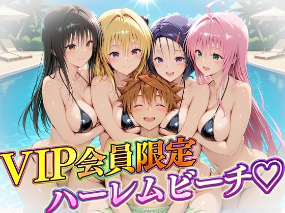 【巨乳】VIP会員限定のハーレムビーチ トラブル編｜