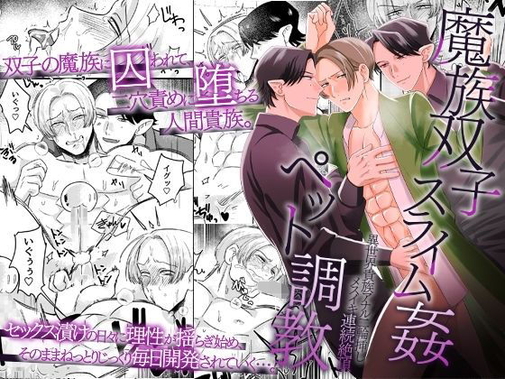 【拘束】魔族双子スライム姦ペット調教 〜異世界貴族アナル二輪挿しメスイキ連続絶頂〜｜