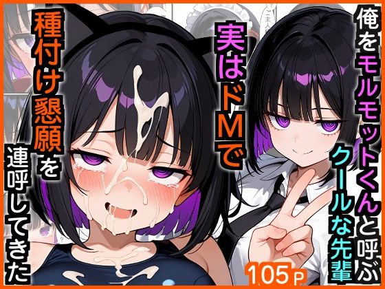 【制服】俺をモルモットくんと呼ぶクールな先輩 実はドMで種付け懇願を連呼してきた｜