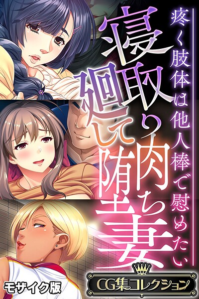 【フルカラー】寝取り廻して肉堕ち妻 〜疼く肢体は他人棒で慰めたい〜【CG集コレクション】 モザイク版｜大人のSEXY絵本