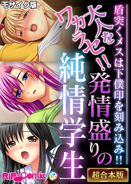 【フルカラー】大人をワカラセ！！発情盛りの純情学生 〜盾突くメスは下僕印を刻み込み！！〜【超合本シリーズ】 モザイク版｜BENETTY