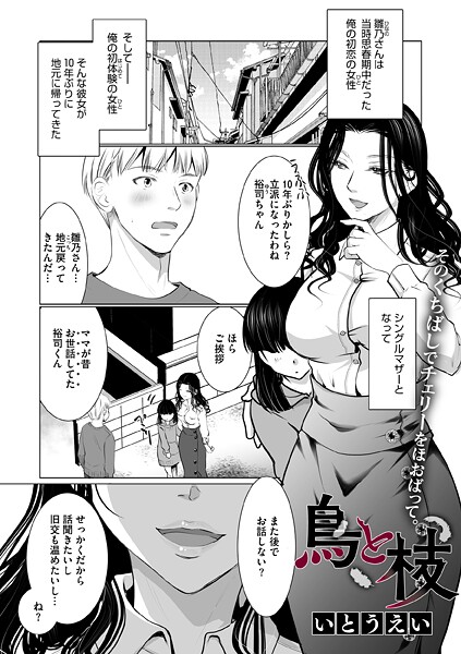 【単話】鳥と枝｜いとうえい