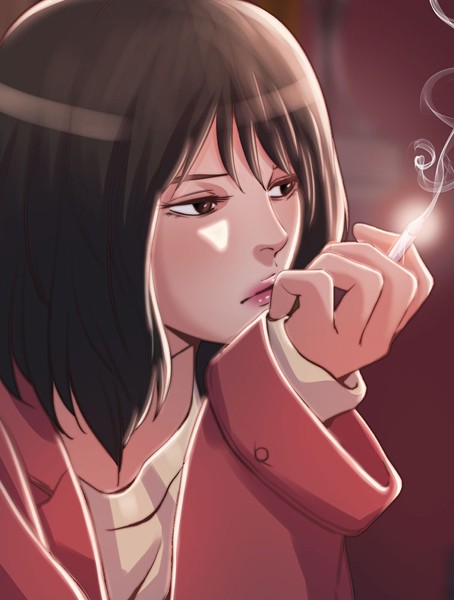 【フルカラー】不夜蝶22｜眼鏡先輩