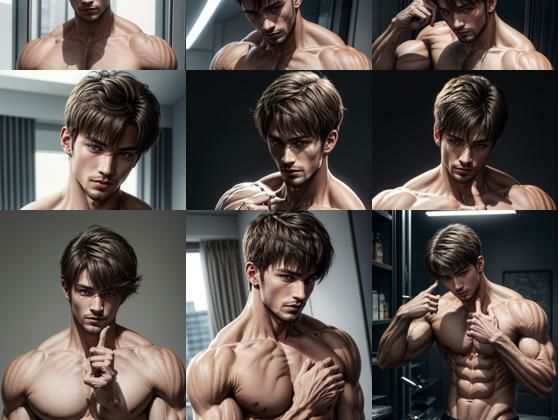 【イラスト・CG集】筋肉は正義のために｜