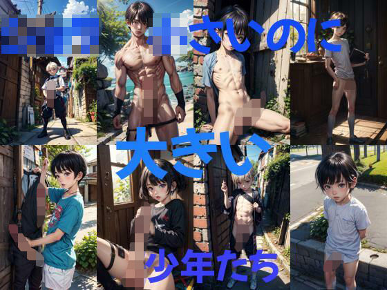 【イラスト・CG集】○さいのに大きい少年たち｜