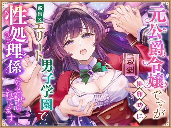 【ファンタジー】元公爵令嬢ですが排卵時に敵国のエリート男子学園で性処理係をさせられてます｜