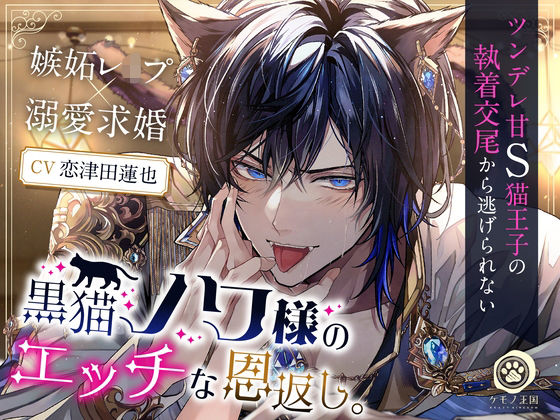 【全年齢向け】黒猫ノワ様のエッチな恩返し。〜ツンデレ甘S猫王子の執着交尾から逃げられない【嫉妬レ●プ×溺愛求婚】｜