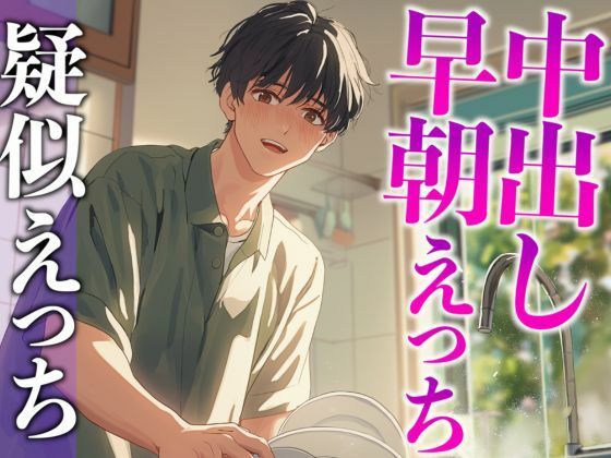 【クンニ】朝から発情する年上大人彼氏〜キッチンで立ちバック生中出し〜（CV:がく×シナリオ:咲夜）｜