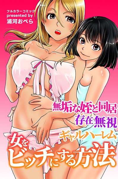【フルカラー】女をビッチにする方法〜無垢な姪と同居 存在無視 ギャルハーレム〜｜浦河おぺら