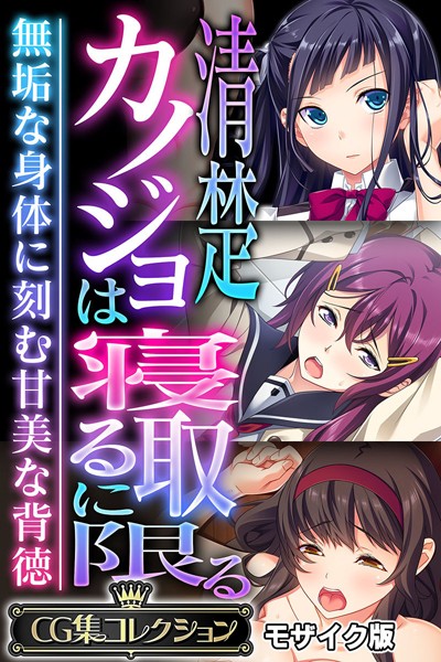 【フルカラー】清楚カノジョは寝取るに限る 〜無垢な身体に刻む甘美な背徳〜【CG集コレクション】 モザイク版｜大人のSEXY絵本