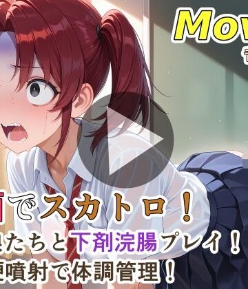 【動画・アニメーション】動画でスカトロ！便秘娘たちと下剤浣腸プレイ！下痢便噴射で体調管理！｜裏性癖の館★
