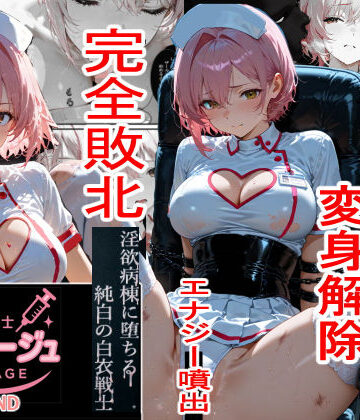【拘束】白衣の戦士ルミナージュBADEND 淫欲病棟に堕ちる純白の白衣戦士｜焦がしカラメルラボ★