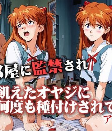 【イラスト・CG集】汚部屋に監禁され飢えたオヤジに何度も種付けされて アスカ｜ひとつなぎの秘宝館★