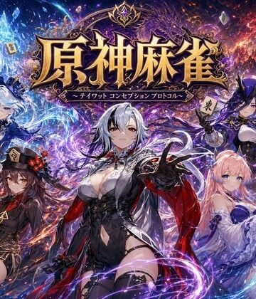 【辱め】原神麻雀 テイワット 〜エレメンタル・コンセプション 「七つの国を統べる女神たちが、卓上で堕ちる」賭けるのは元素の誇り。奪うのは、けしからん体と子宮〜｜あざす感謝法人★